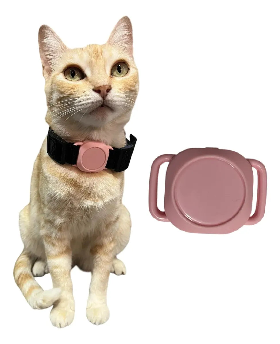 Localizador Bluetooth compatible con Apple Find My en colores rosa negro y blanco