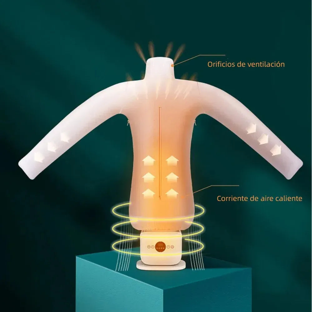 Sistema de aire caliente de la plancha automática para ropa